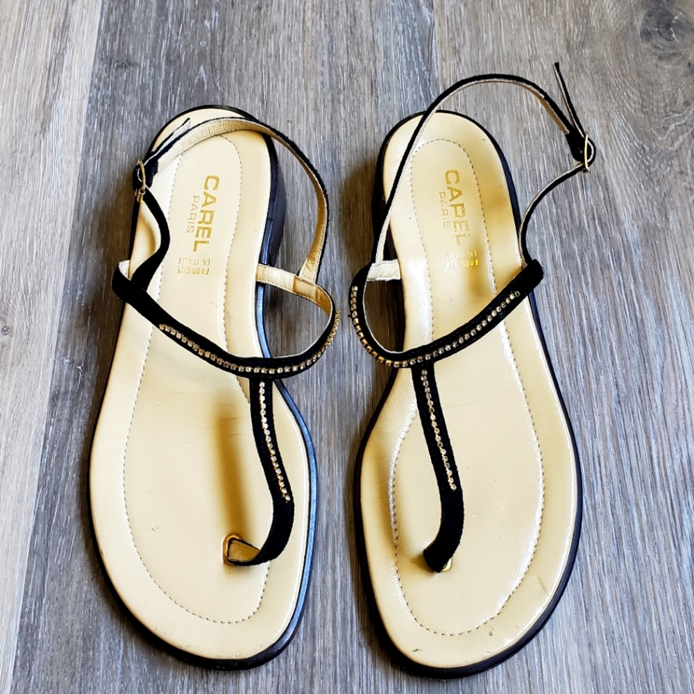 CAREL PARIS SLINGBACK SANDALS